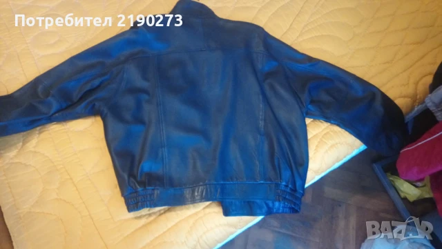 Продавам дамско кожено яке пролетно, снимка 3 - Якета - 49561387