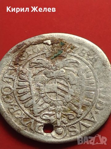 Сребърна монета 6 кройцера 1678г. Леополд първи Свещена Римска Империя 13717, снимка 10 - Нумизматика и бонистика - 42984449