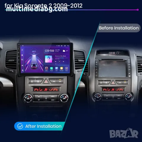 KIA Sorento 2009-2012 Мултимедия Навигация Android, снимка 3 - Аксесоари и консумативи - 50067571