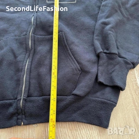 Levi Strauss Levi's Винтидж памучно яке от 80-те години с цип произведено в САЩ дамско размер M, снимка 5 - Якета - 53349679