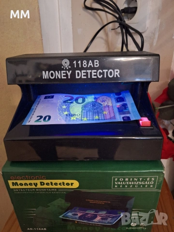 Мини детектор, проверка банкноти, документи