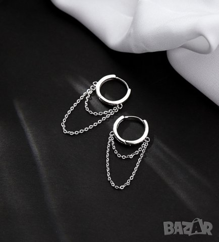 Тотална разпродажба - 50% Сребърни обеци /1122/, снимка 2 - Обеци - 33155911