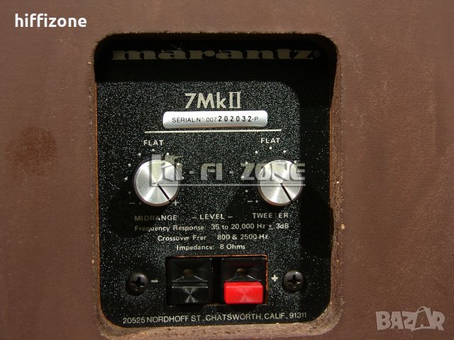 ТОНКОЛОНИ Marantz 7mkll, снимка 12 - Тонколони - 36734857