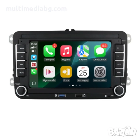 Volkswagen Polo 5 2009-2013 (7 Инча) Мултимедия Навигация Android