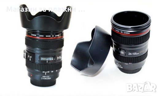 Термо чаша с формата на обектив за фотоапарат, снимка 5 - Други - 26913180
