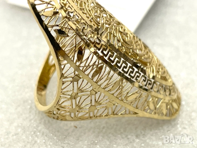 ЗАПАЗЕН ЗА КЛИЕНТ! Дамски Златен Пръстен-3,229 грама, 14К (проба 585), снимка 6 - Пръстени - 51441956