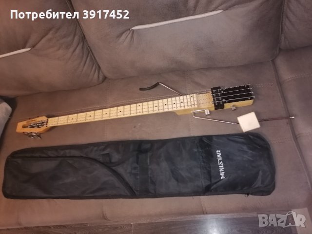 Бас китара Mini star / travel guitar, снимка 5 - Китари - 43323854