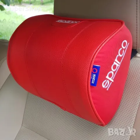 Оригинална анатомична Възглавницата за автомобил врат Sparco за кола, снимка 3 - Аксесоари и консумативи - 47311300