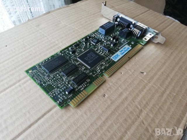 IBM Turbo 16/4 Token-Ring ISA network card, снимка 4 - Мрежови адаптери - 33346886
