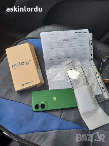 Motorola Moto G35 5G НОВ - зелен - 3г.гаранция, пълен комплект, снимка 8 - Motorola - 53007413