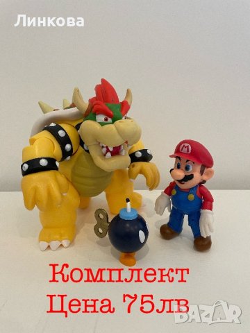 Оригинални Jakks фигурки Super Mario и Luigi, снимка 1