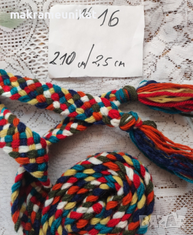 Върви, ширити, колани за народна носия, косичник, торба, декорация , снимка 2 - Други - 44863158