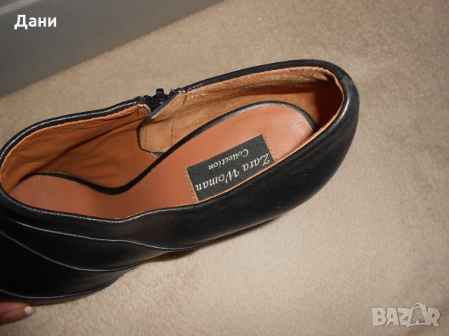 Елегантни черни обувки  Zara , снимка 9 - Дамски елегантни обувки - 26695774