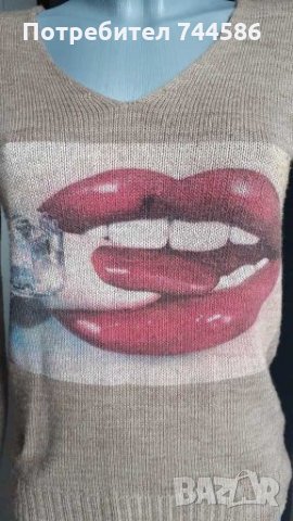 Дамски пуловер, снимка 2 - Блузи с дълъг ръкав и пуловери - 28174769