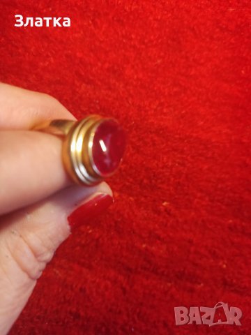 Старо злато СССР. Руски златен пръстен. Златен пръстен СССР. Руско злато Златни бижута СССР, снимка 9 - Пръстени - 43773301