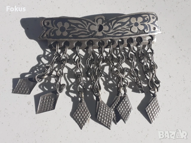 Стар възрожденски накит трепка сачан ниело