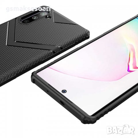 Samsung Galaxy Note 10 - Удароустойчив Кейс Гръб HANK, снимка 5 - Калъфи, кейсове - 32570603