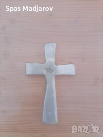 Бронзов кръст, снимка 4 - Други ценни предмети - 52971479