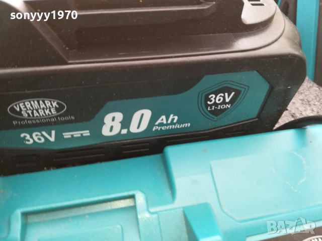 БАТЕРИЯ ЗА РЕЗАЧКА ИЛИ ФЛЕКС 2410251612, снимка 8 - Винтоверти - 52168348