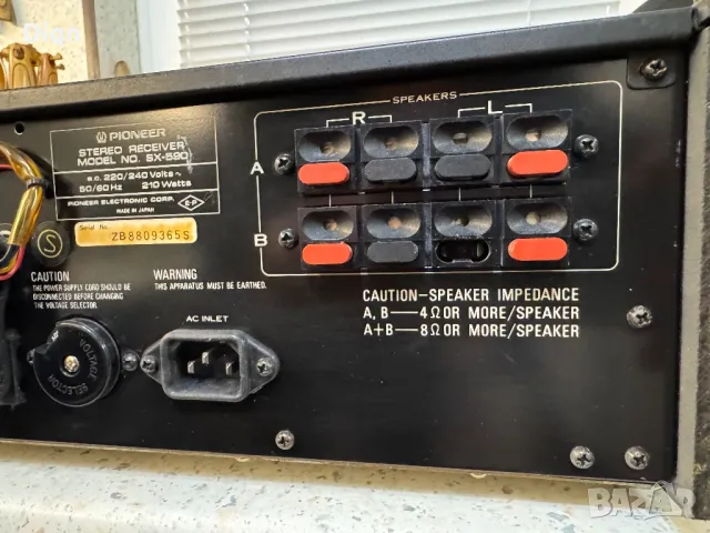 Pioneer SX-590, снимка 14 - Ресийвъри, усилватели, смесителни пултове - 48326233