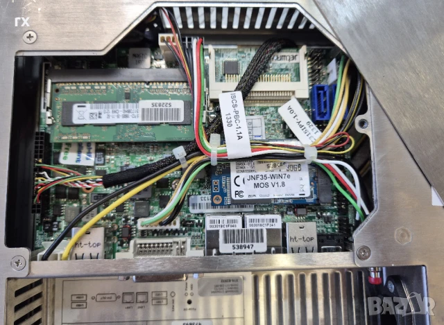 Mostron TSPC3 10" индустриален компютър, снимка 3 - Работни компютри - 50694773