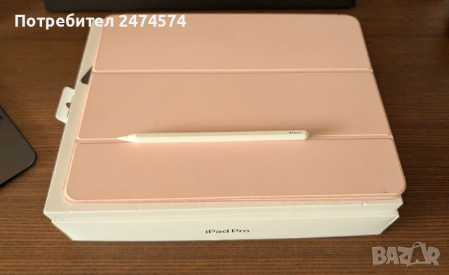 iPad pro M1 12.9 cellular 2021 5th gen, APPLE PEN , 2 кейс и Paperlike, снимка 9 - Таблети - 53452470
