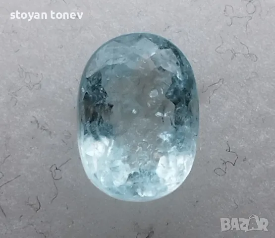 Рядък светло син Параиба турмалин - 1.37кт.! Сертифициран! Нов!, снимка 10 - Други - 48647232