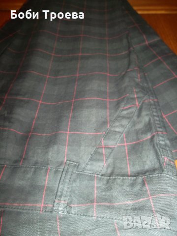 Спортно-елегантен стил с панталон каре в черно и кафяво,внос от Итали, снимка 12 - Панталони - 26581193