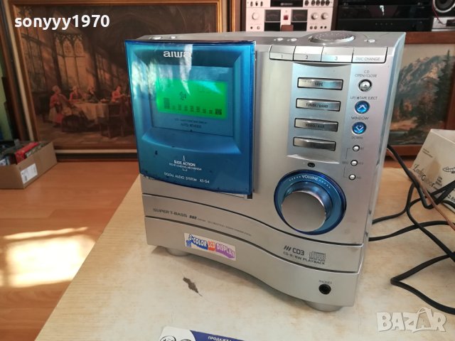 aiwa cd tuner deck amplifier 2812230935LNVR, снимка 5 - Ресийвъри, усилватели, смесителни пултове - 43567670