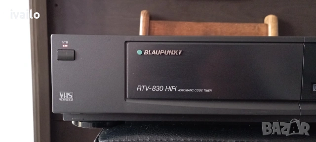Panasonic-Blaupunkt VHS-RTV-830 HI-FI , снимка 3 - Плейъри, домашно кино, прожектори - 53094684