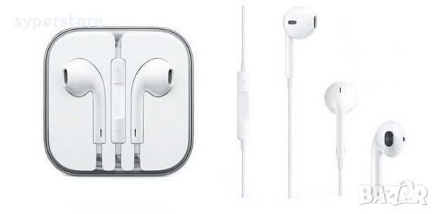 Хендсфри за iPhone 2G,2GS,3G,3GS,4G,4S,5G,5C,5S,iPhone 6, iPhone 6+, бял  Nokia, LG, Samsung, HTC и , снимка 2 - Калъфи, кейсове - 10479689