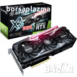 Видеокарта INNO 3D GeForce RTX 3060 iChill X3, 12288 MB GDDR6, снимка 1 - Видеокарти - 33272617