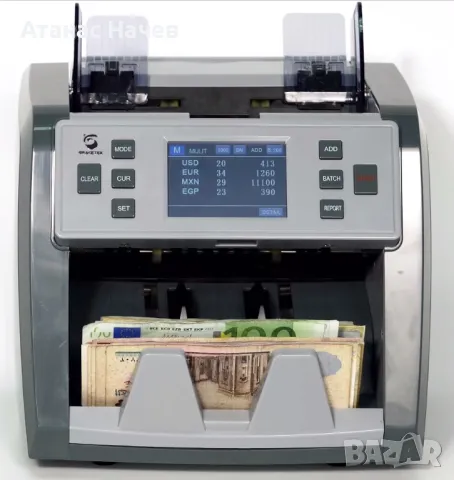 Професионална броячна машина - със сертификат от ЕЦБ, снимка 3 - Сейфове и каси - 48290714