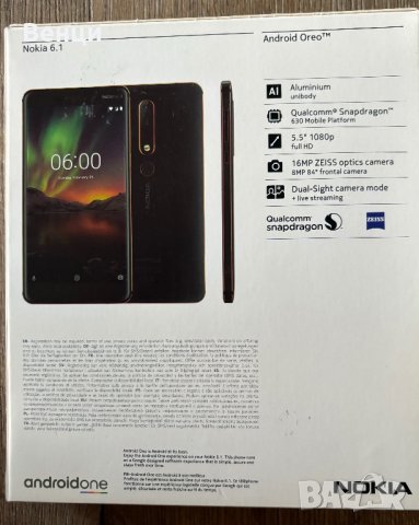 Смартфон Nokia 6.1, Dual SIM, 32GB, Black, снимка 8 - Nokia - 43791030