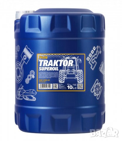 Моторно масло MANNOL Traktor Superoil 15W40, 10л