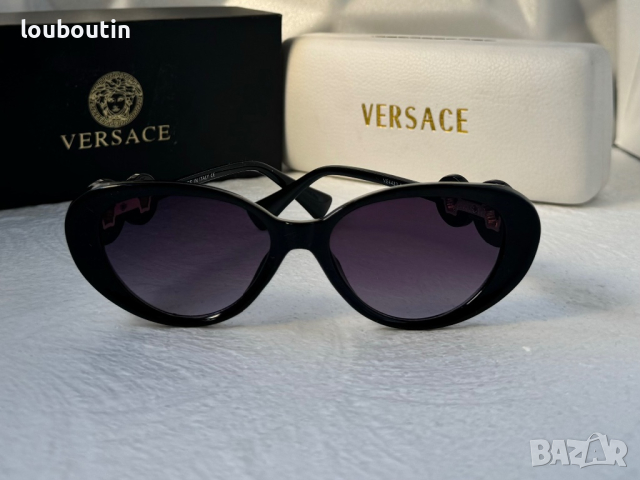 Versace 2023 дамски слънчеви очила котка, снимка 6 - Слънчеви и диоптрични очила - 44884860