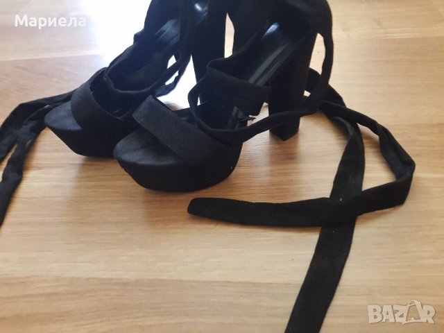 Високи обувки на платформа, снимка 3 - Дамски обувки на ток - 38126806