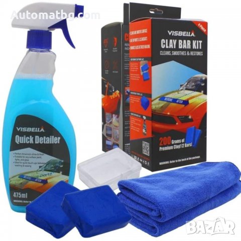 Комплект за почистване на детайли Automat, Препарат за почистване, Cley bar