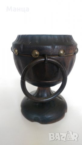 Дървена Гръцка купа, снимка 3 - Антикварни и старинни предмети - 26324508