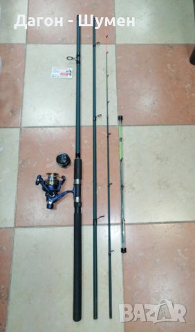 ПРОМО!!! Комплект фидер въдица+макара - 80 лв., снимка 3 - Макари - 43099582