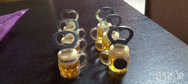 Магнити Халба бира с надпис България, снимка 2 - Други - 33312889