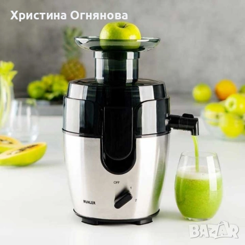 Сокоизстисквачка MUHLER MJ-696, снимка 2 - Сокоизстисквачки и цитрус преси - 53591276
