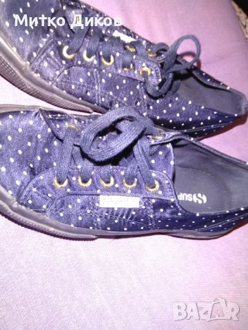 Детски маратонки маркови на Superga като нови EU-33 -21cm-UK-1-US-2, снимка 3 - Детски маратонки - 43507066