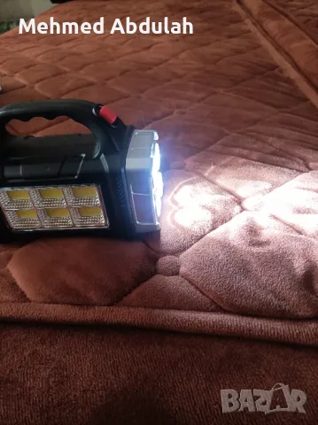 Презареждаща се слънчева къмпинг лампа , снимка 3 - Соларни лампи - 48105749