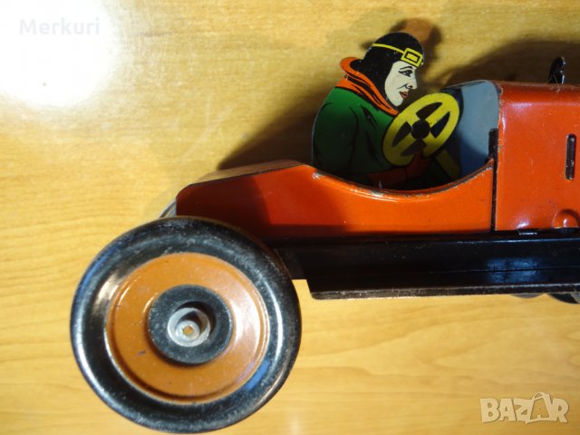 Стара много рядка ламаринена количка Hess Mobil 1050 JLH, снимка 14 - Колекции - 34637311