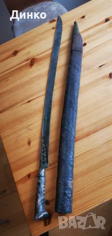 Османски ятаган  19век., снимка 15 - Антикварни и старинни предмети - 50337161