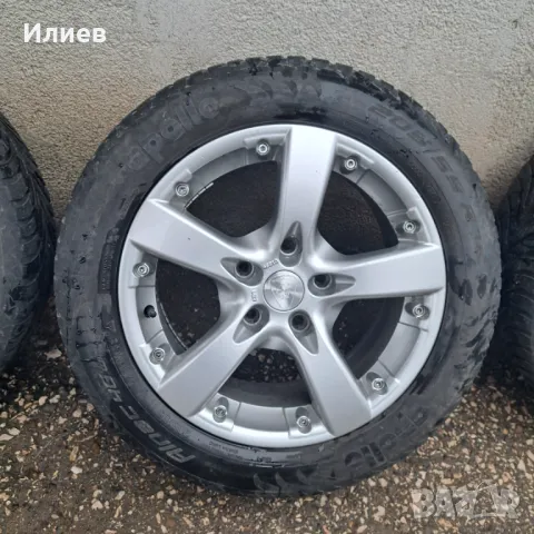 Алуминиеви джанти с гуми 5x120, снимка 3 - Гуми и джанти - 48235729
