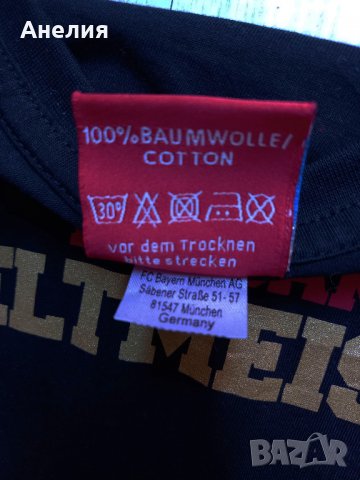 Футболна тениска Bayern Munchen световен шампион-оригинал, снимка 5 - Тениски - 33615997