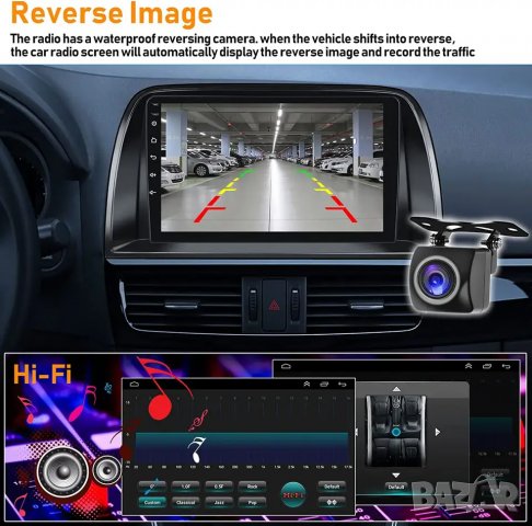 Мултимедия за Mazda CX-5, Мазда, плеър, Екран, CX5, с Android, Навигация, Двоен дин, дисплей, CX 5 , снимка 3 - Аксесоари и консумативи - 39910446