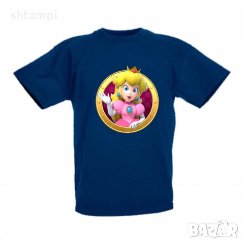 Детска тениска Супер Марио Princess Peach 2, снимка 4 - Детски тениски и потници - 33083563